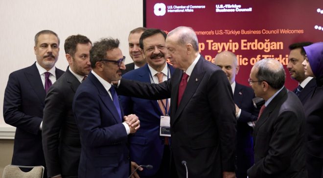 ABD Ticaret Odası, ABD-Türkiye Ticaret ve Yatırım İlişkilerini Güçlendirmek İçin Türkiye Cumhuriyeti Cumhurbaşkanı’nı Ağırladı